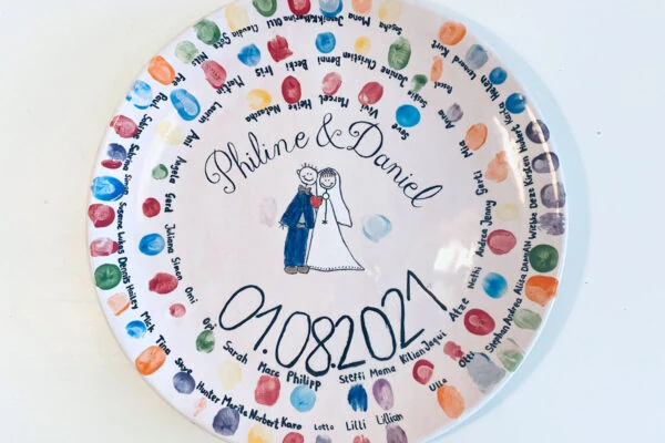 Signature gift plate