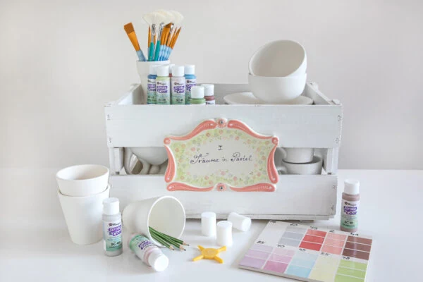 Painting ceramics at home
